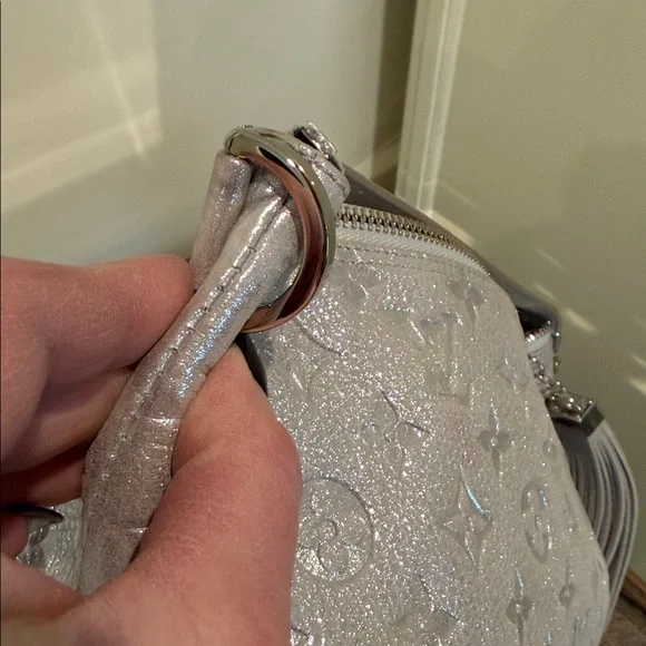 Louis Vuitton Metallic Silver Hobo Bag - Picture 5 of 13